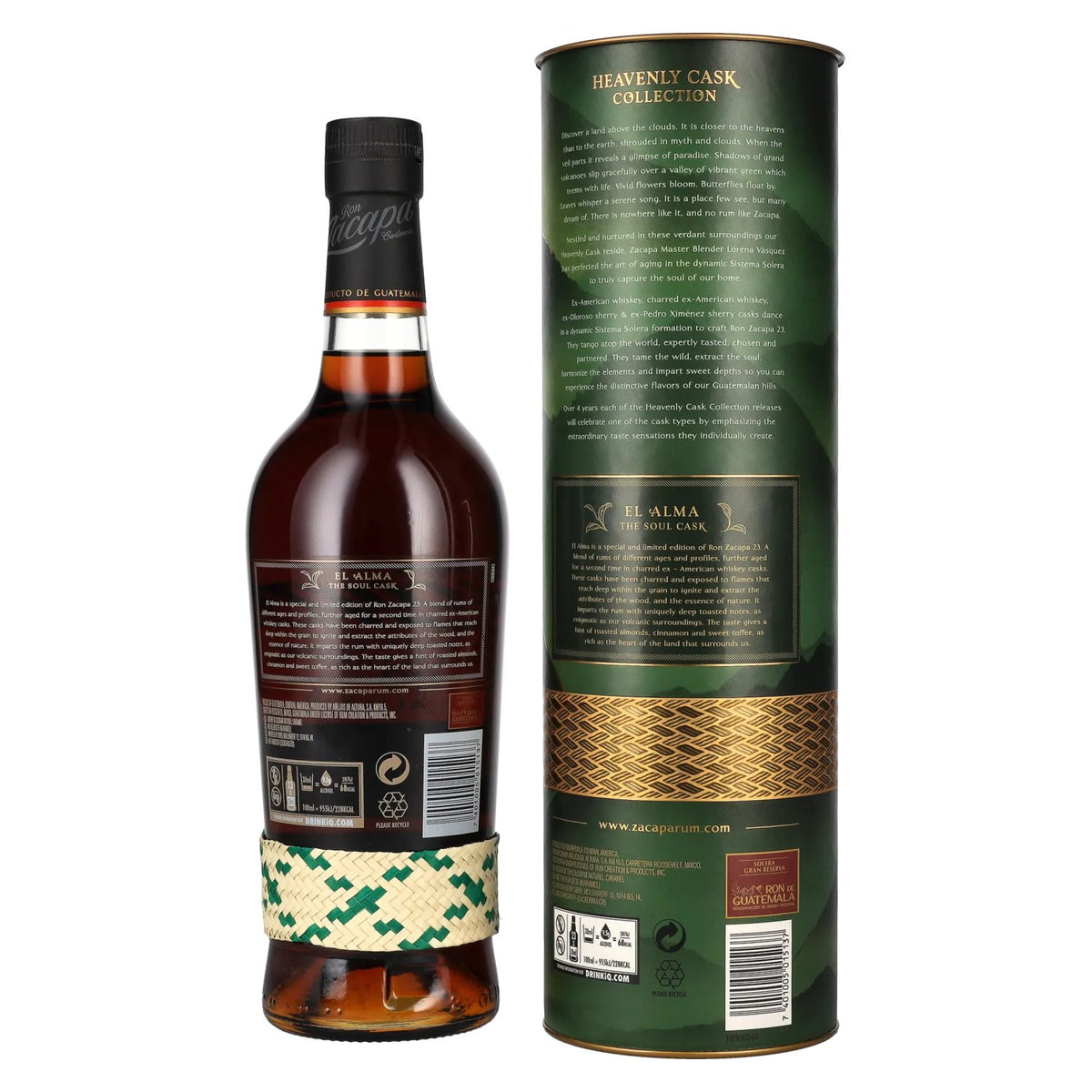 Ron Zacapa Centenario EL ALMA Solera 23 Heavenly Cask Collection 40 % vol. 0,7 l dans un coffret cadeau