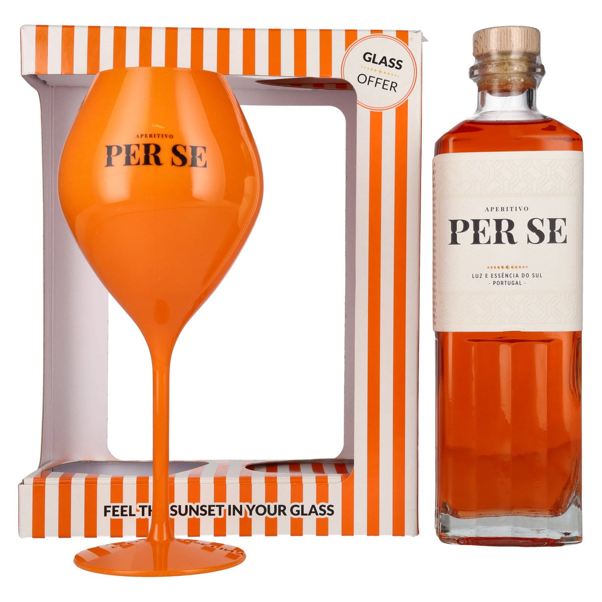 PER SE Aperitivo 14,5% Vol. 0,7l in geschenkverpakking met glas