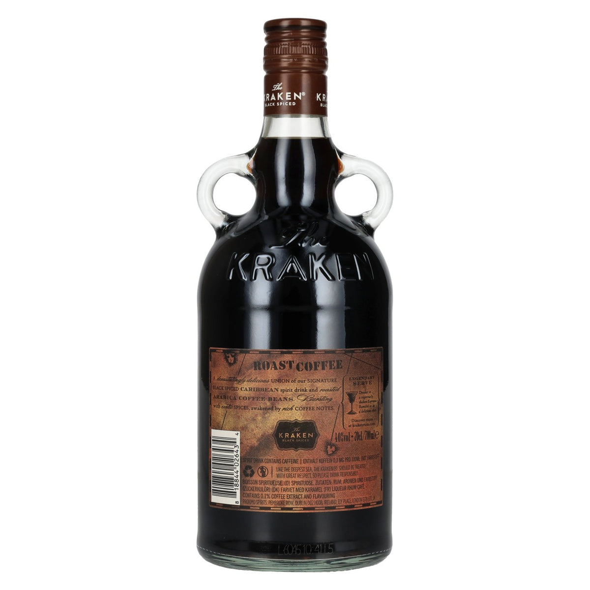 Café torréfié épicé « The Kraken Black » 40 % vol., 0,7 l