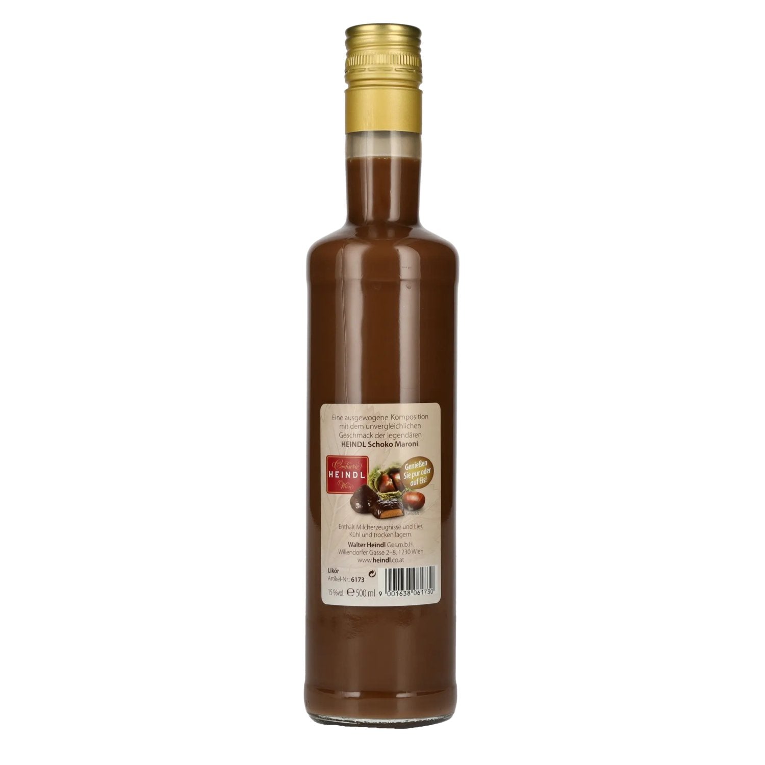 Heindl SCHOKO MARONI Likeur 15% Vol. 0,5l