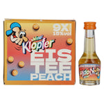 Kleiner Klopfer Iced Tea Peach 15% ABV 9 x 0.02 l