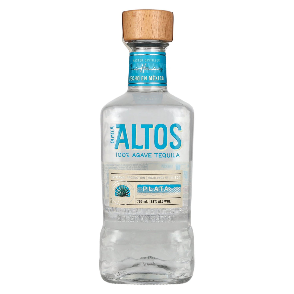 Olmeca Altos Tequila Plata 100% agave 38% vol. 0,7 l