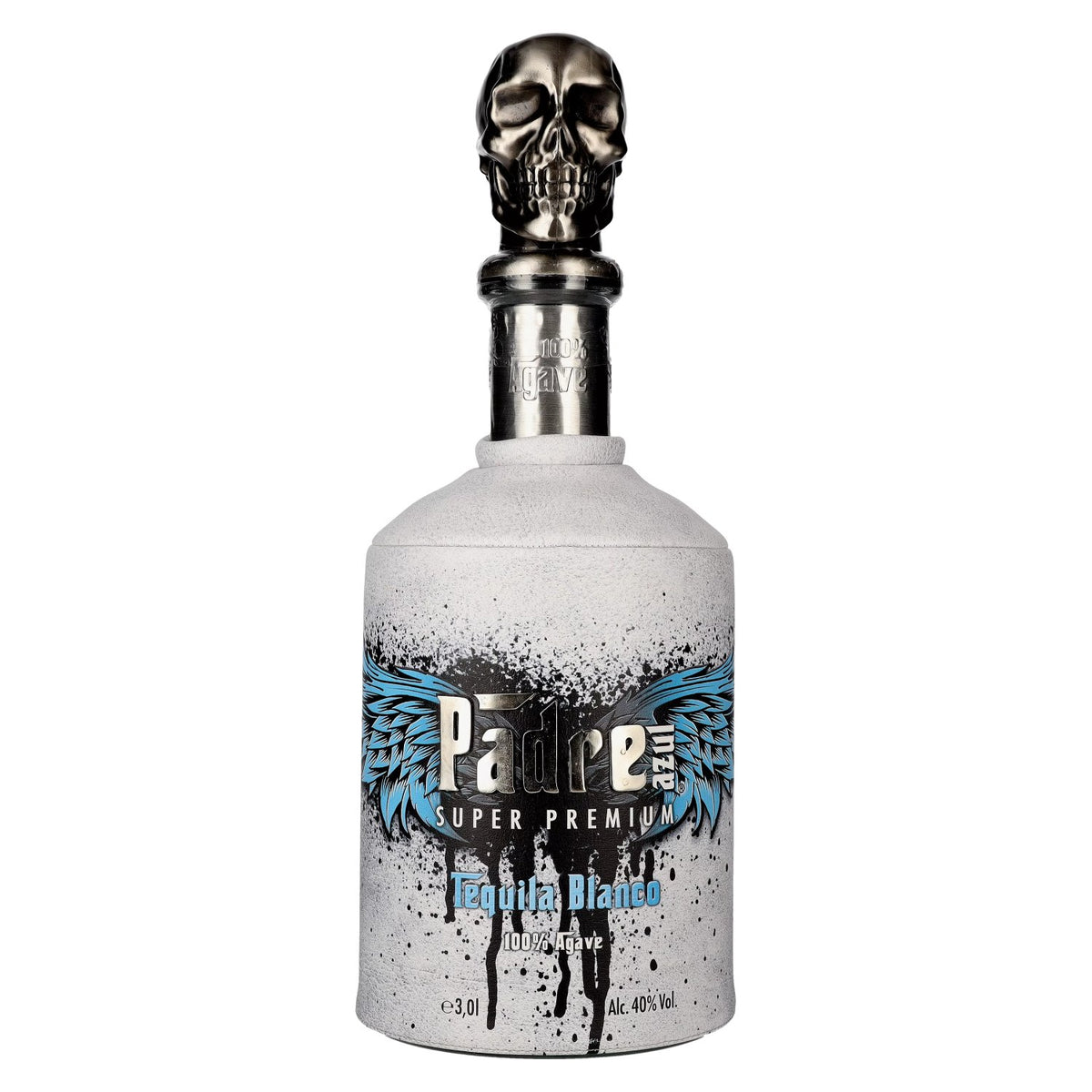 Padre Azul Super Premium Tequila Blanco 100% agave 40% vol. 3 l