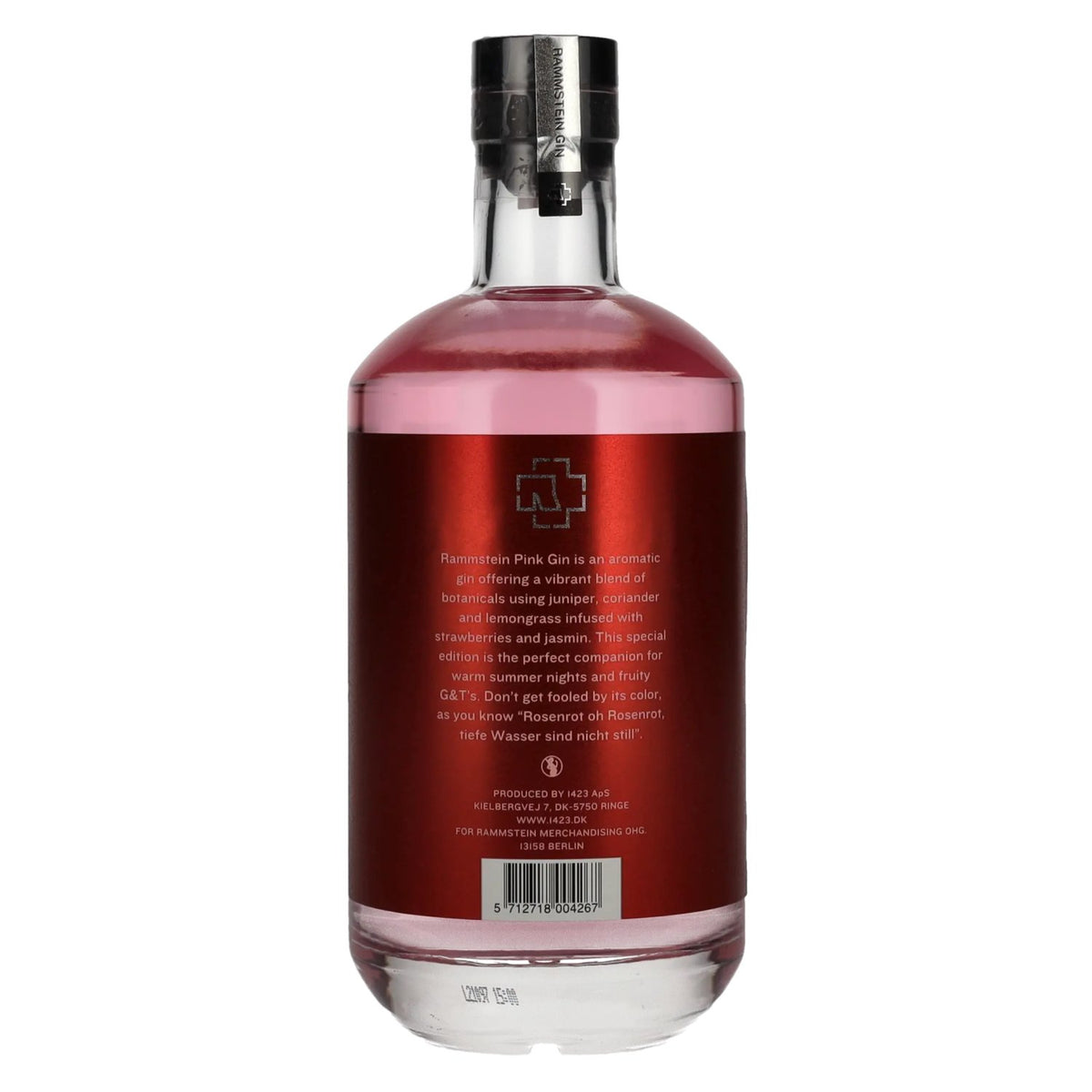 Rammstein Gin PINK Batch# 1 40% vol. 0,7 l