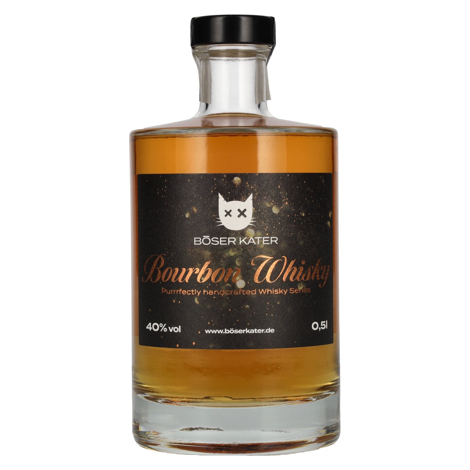 Böser Kater Bourbon Whisky 40% ABV 0.5l
