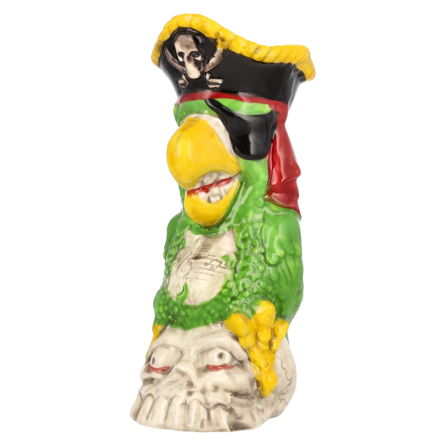 Tiki Mug, Ceramic, Parrot Pirate, 0.55 l