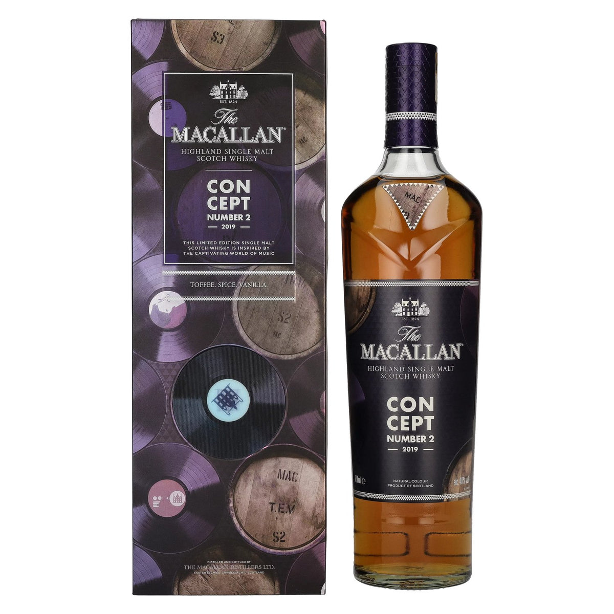 The Macallan CONCEPT N° 2 Limited Edition 2019 40% Vol. 0,7l in Geschenkbox