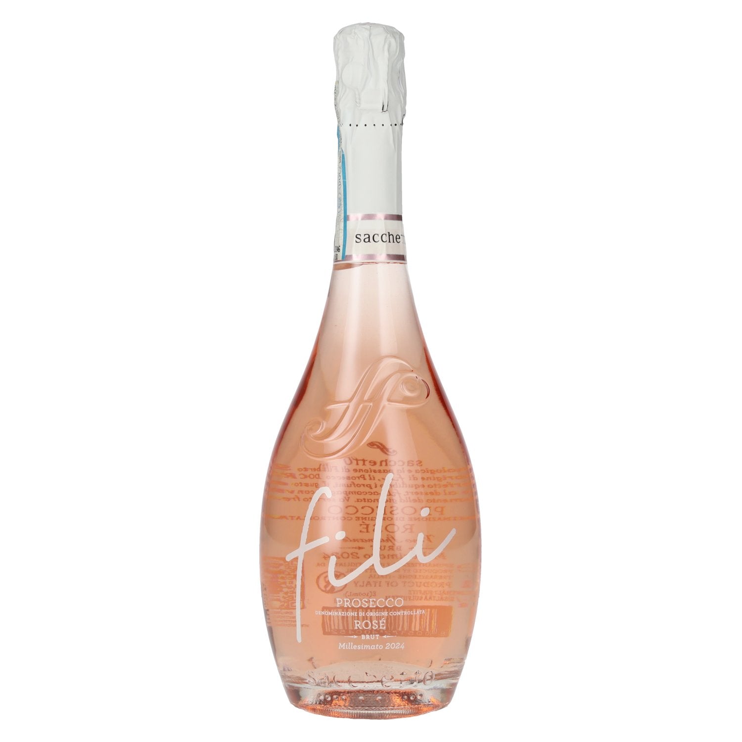 Sacchetto Fili Prosecco Rosé Brut Millesimato DOC 2024 11% ABV 0.75l