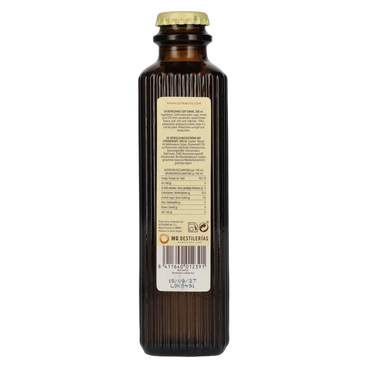 Le Tribute Lemonade 0,2 l