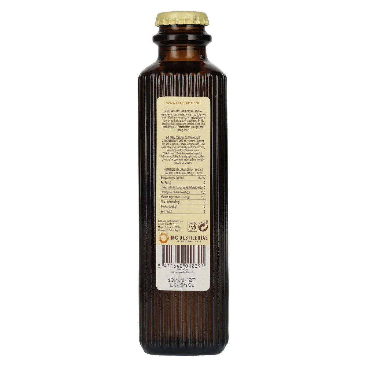 Le Tribute Lemonade 0,2 l