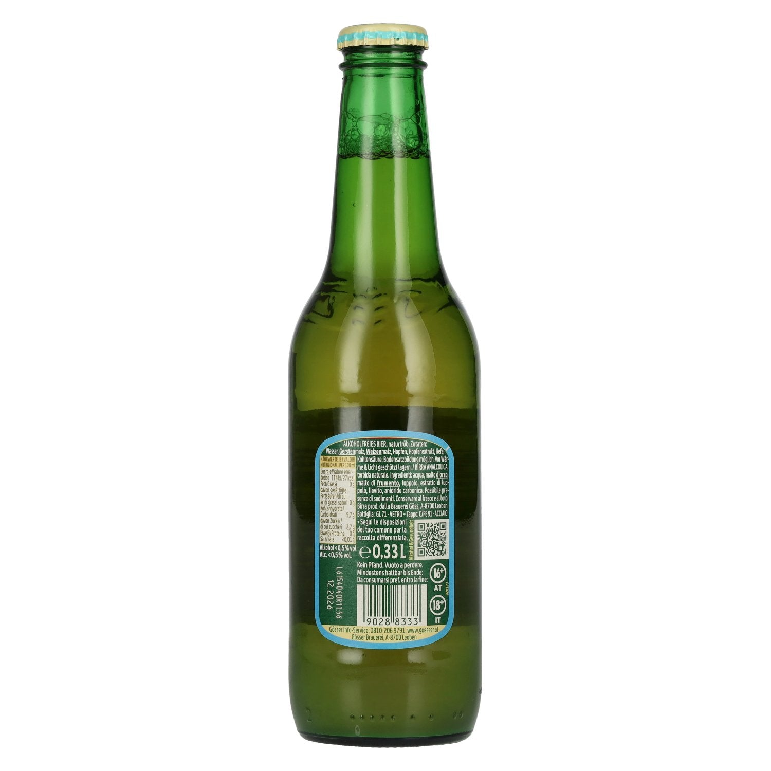 Gösser Natur Gold alkoholfrei 12x0,33l