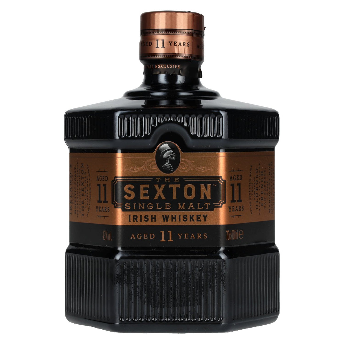 The Sexton 11-Year-Old Single Malt Irish Whiskey 43% vol. 0.7 l