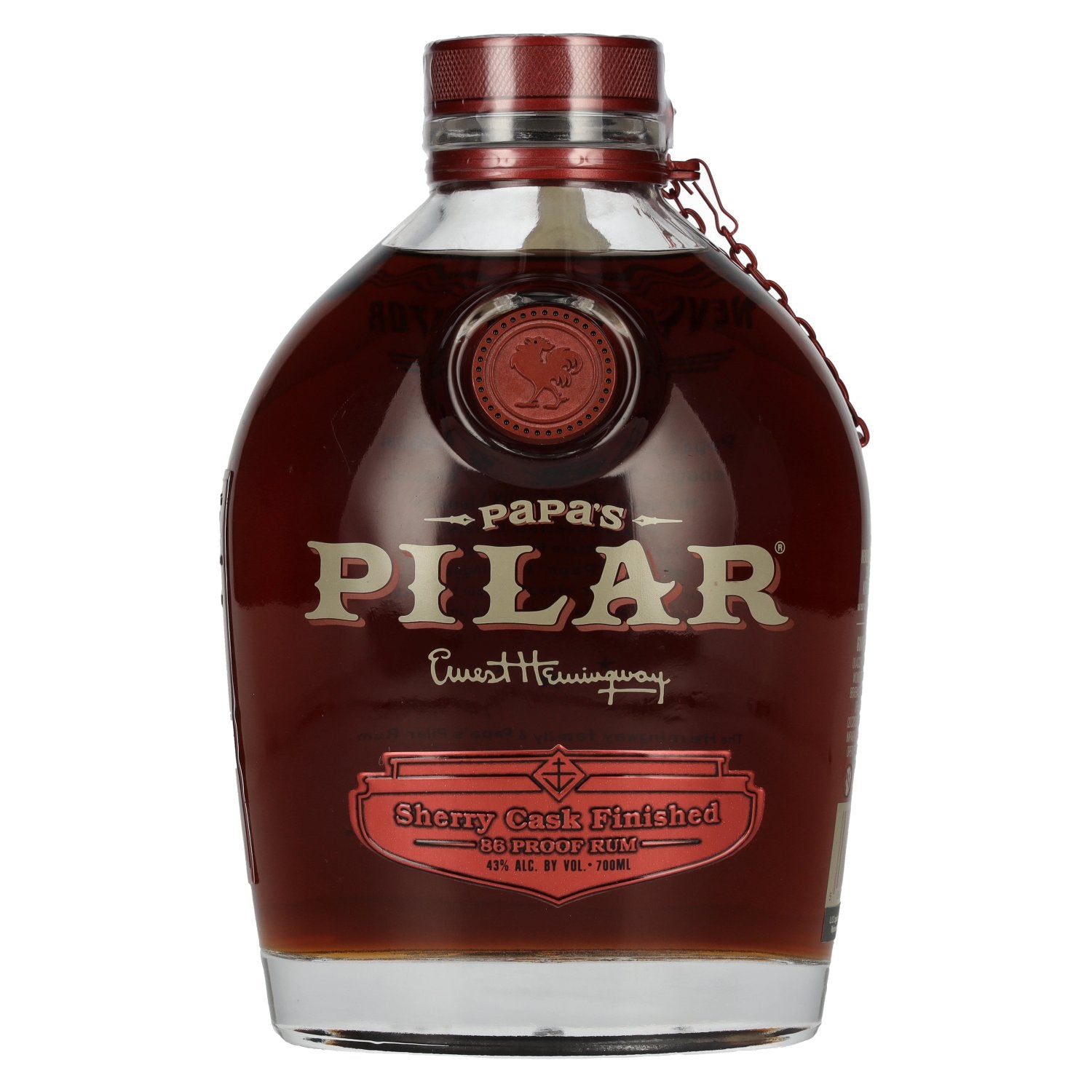 Papa's Pilar Rum Solera SHERRY CASK FINISHED Dark Rum 43% Vol. 0,7l