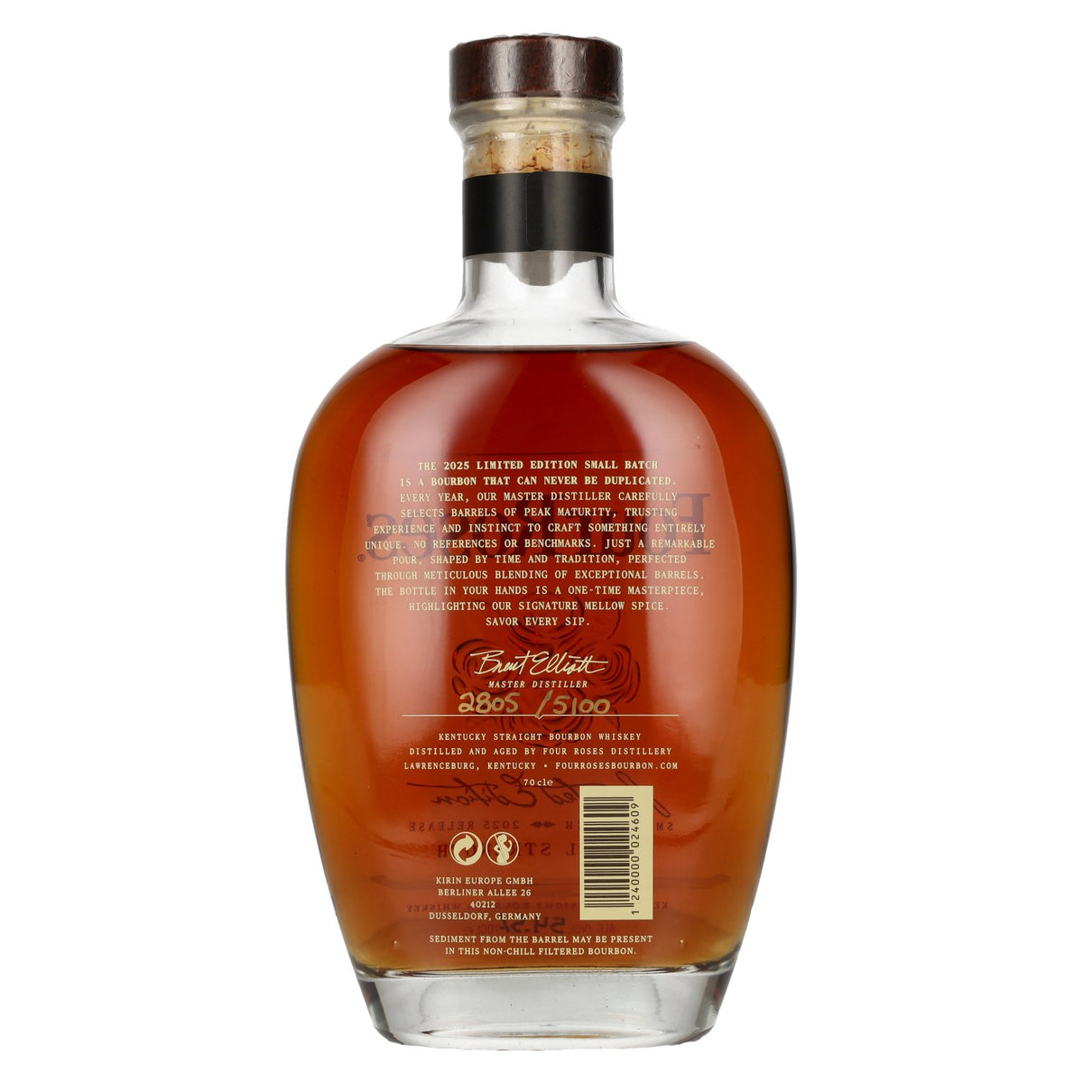 Four Roses Barrel Strength Small Batch Limited Edition Release 2025 54,5% vol. 0,7 l