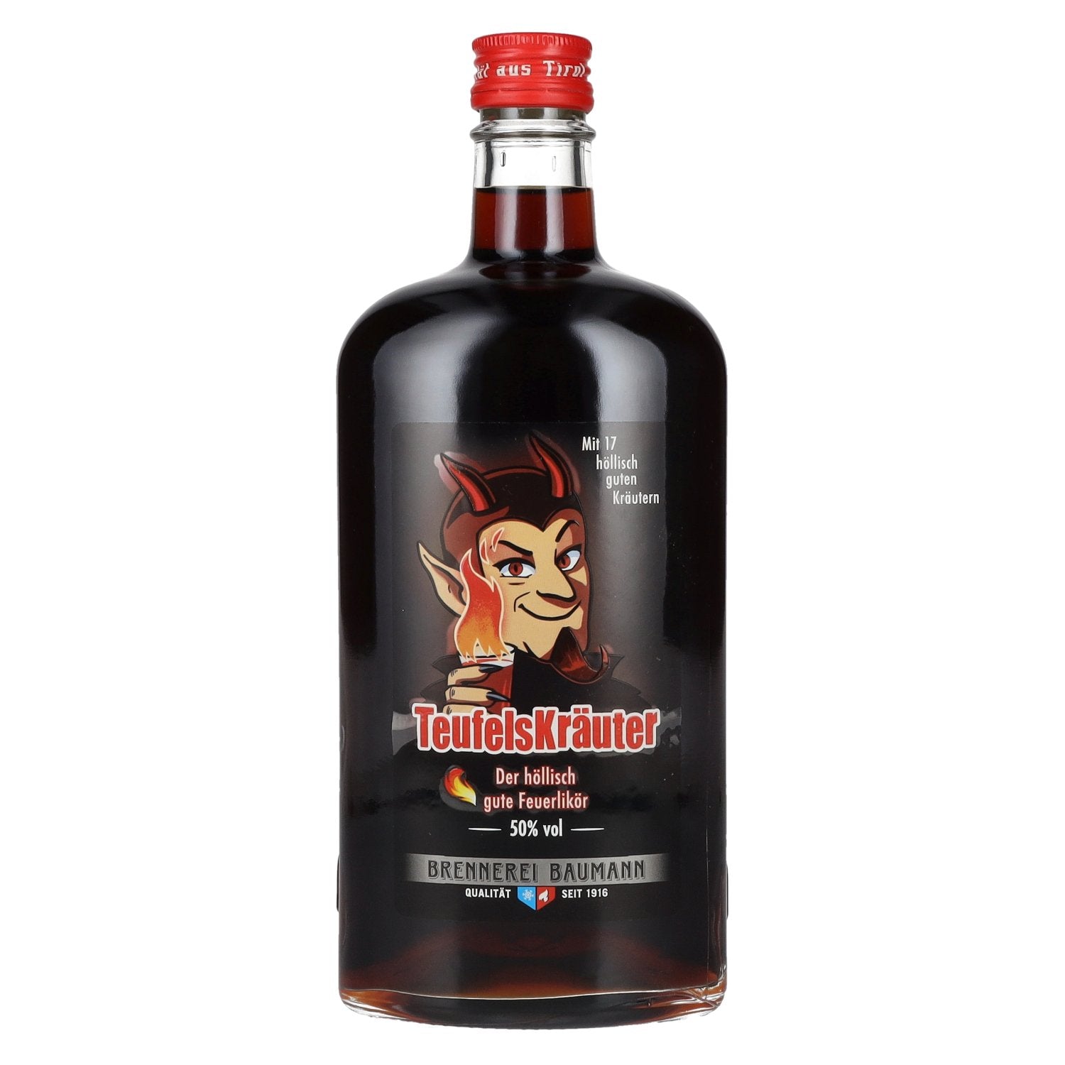 Baumann Teufelskräuter Feuerlikör 50% Vol. 0,7l