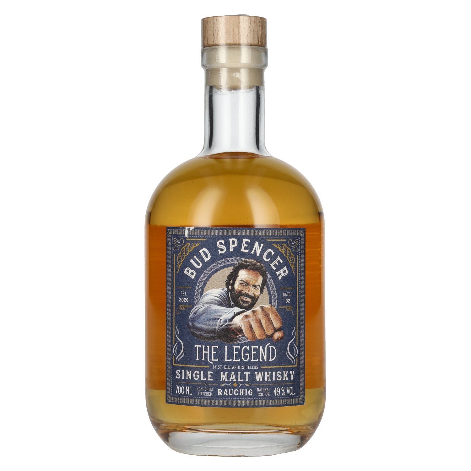 Bud Spencer THE LEGEND Single Malt SMOKY 49% Vol. 0,7l
