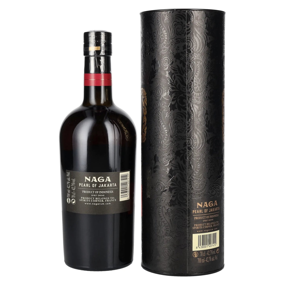 Naga Pearl of Jakarta Triple Cask Aged Small Batch 2019 42.7% ABV 0.7l in a gift box