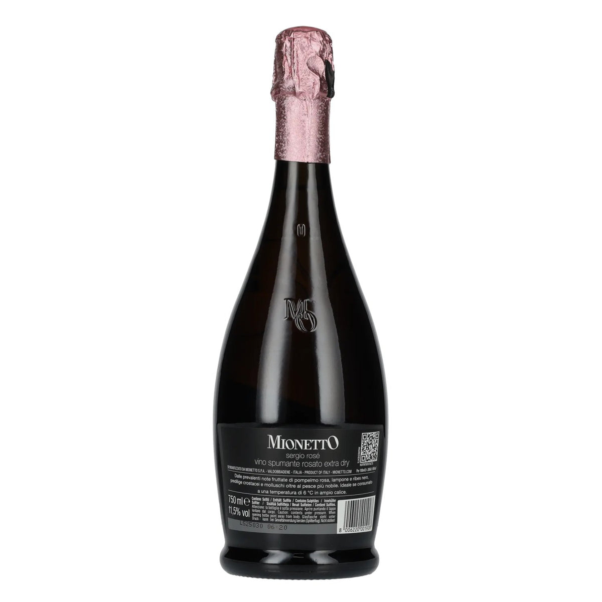 Mionetto MO Sergio Rosé Extra Dry 11,5% Vol. 0,75l