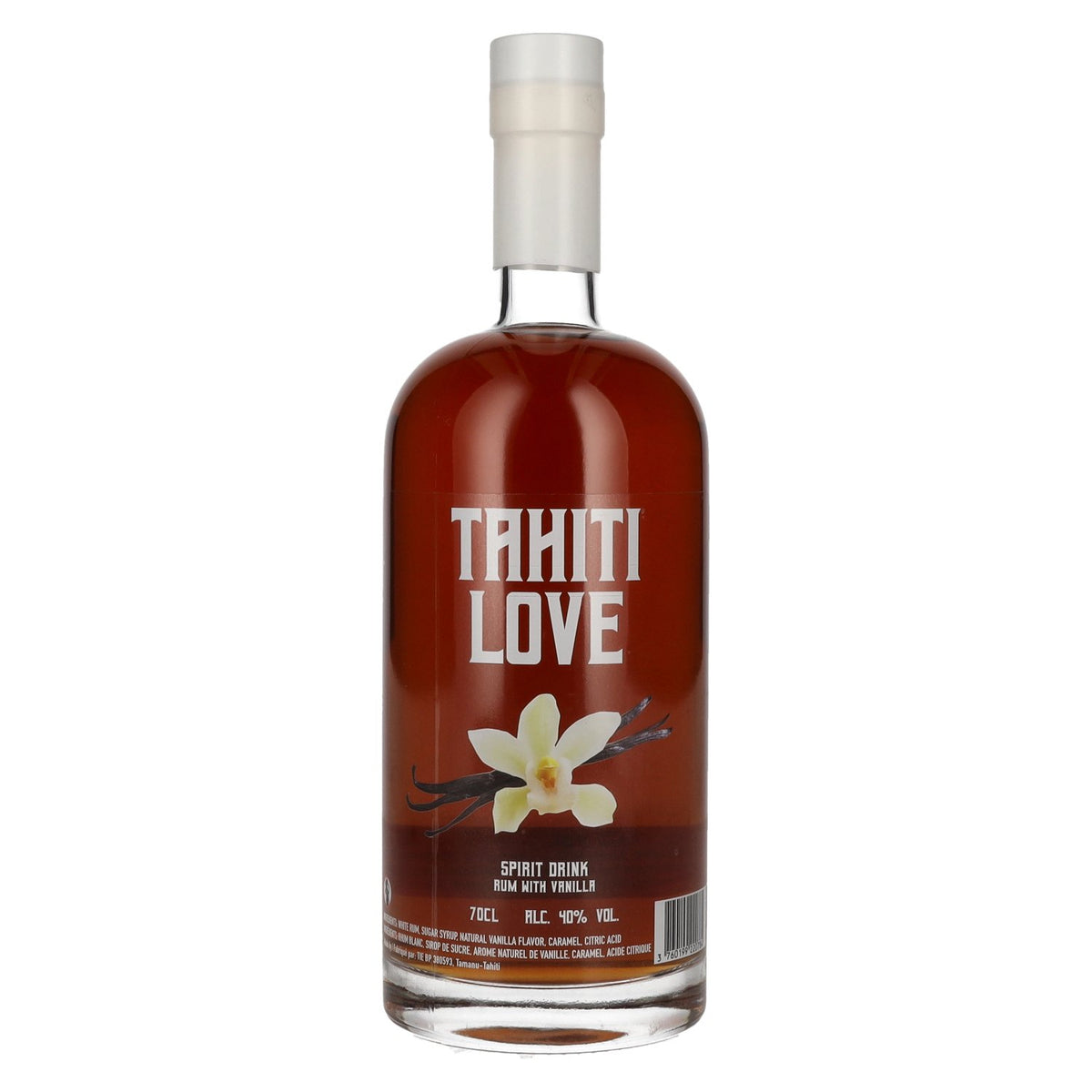 Tahiti Love VANILLA Premium Spirit Drink 40% ABV 0.7l