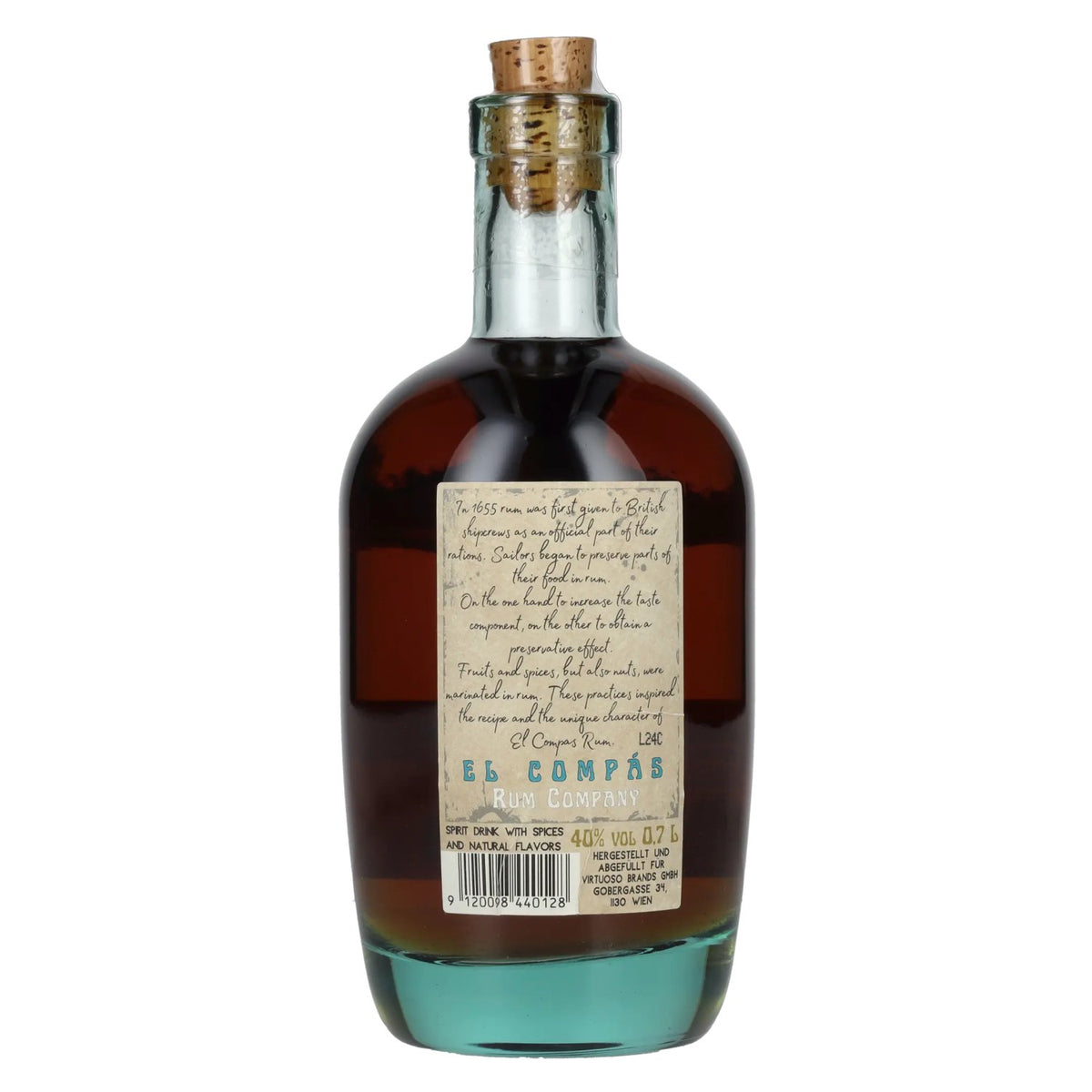 El Compás Rum Company THE ORIGINAL 40% vol. 0.7 l