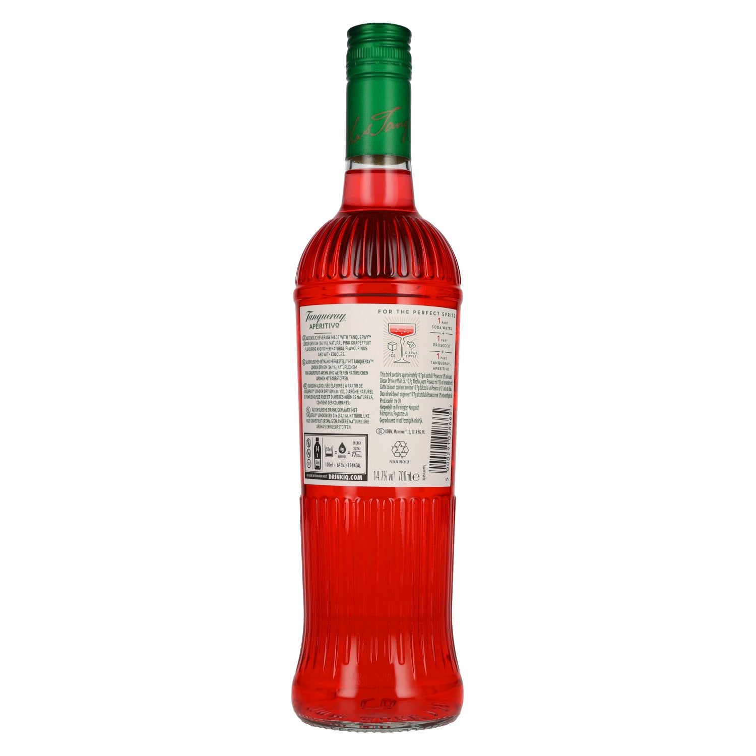 Tanqueray Aperitivo Pink Grapefruit 14.7% ABV 0.7 l