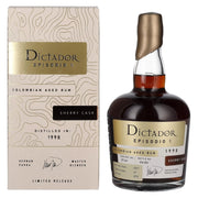 Dictador EPISODIO I 23 Years Old SHERRY CASK Rum 1998 45% Vol. 0,7l en boîte cadeau