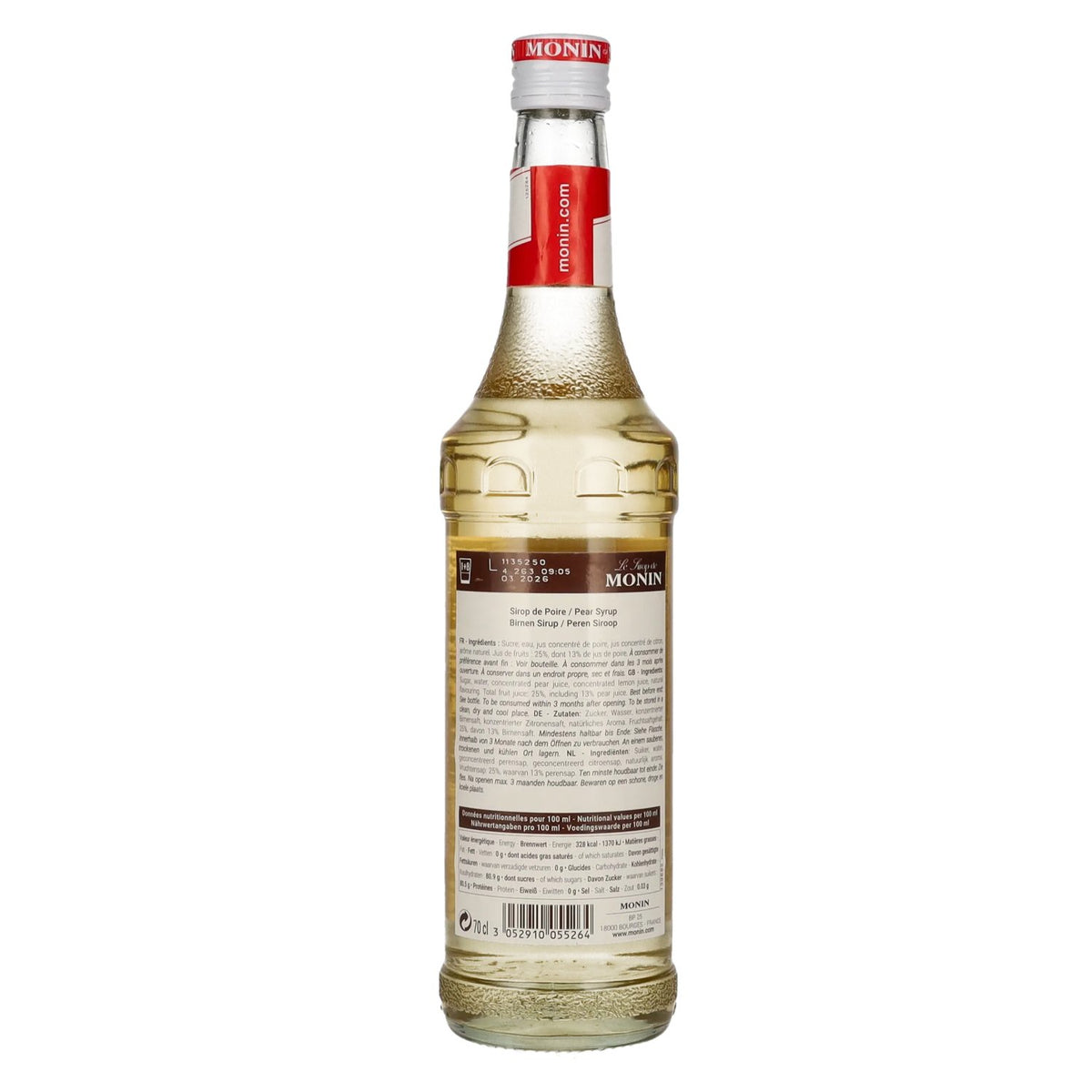 Monin PEAR Syrup 0.7l