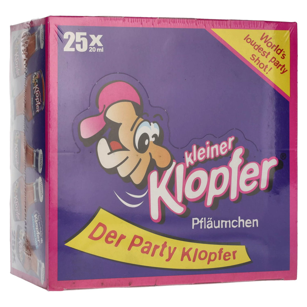 Kleiner Klopfer Pfläumchen 17% vol. 25 x 0,02 l