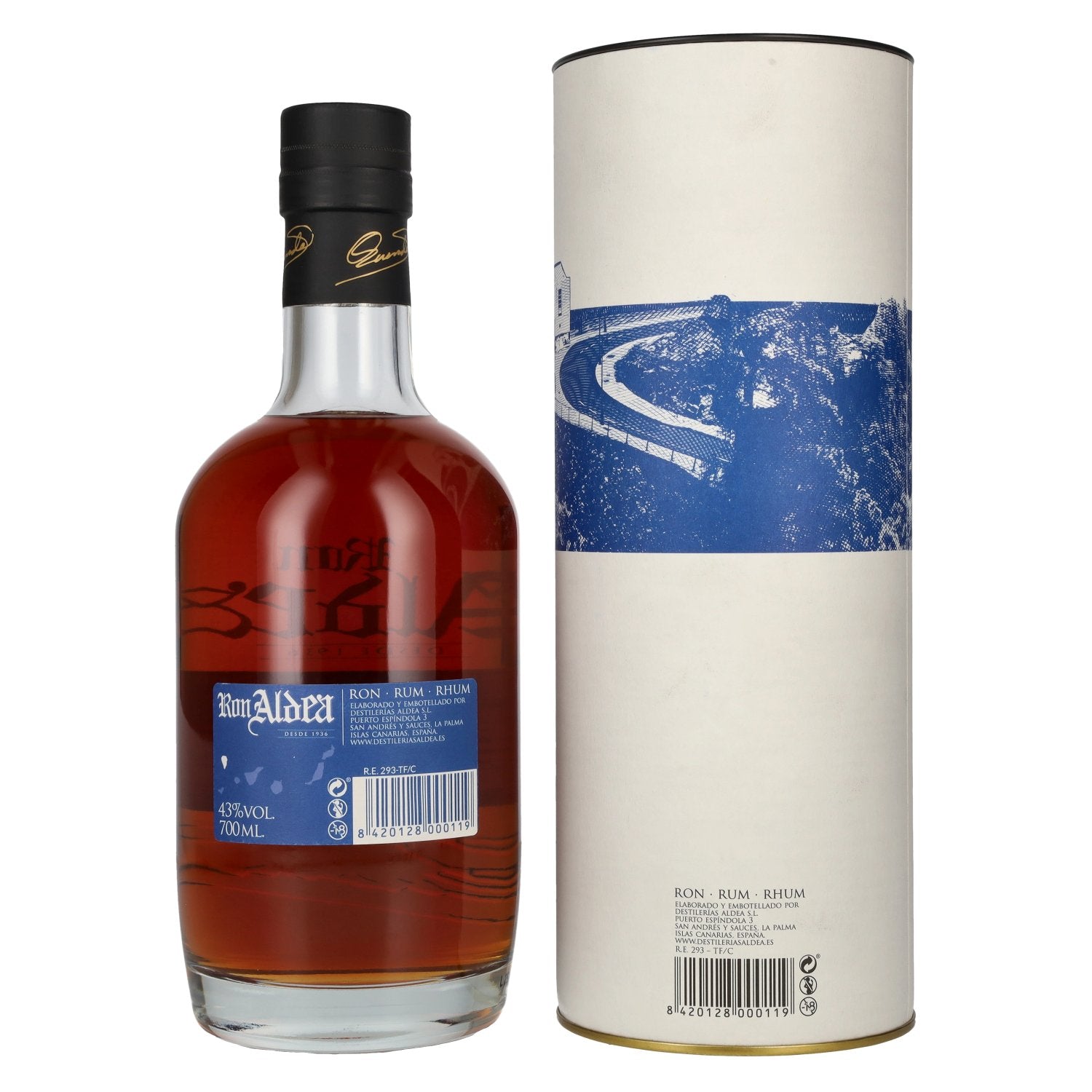 Ron Aldea TRADICIÓN Ron de Edición Limitada 43% Vol. 0,7l in gift box