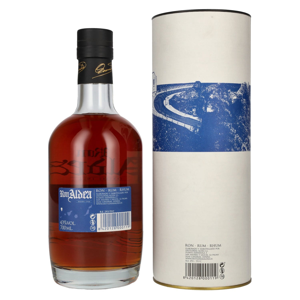 Ron Aldea TRADICIÓN Ron in beperkte oplage 43% vol. 0,7 l in geschenkverpakking