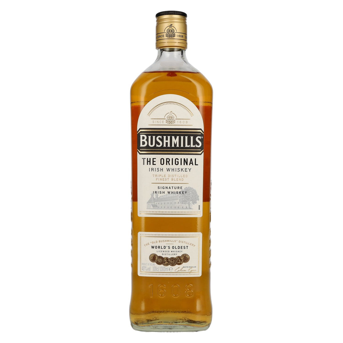 Bushmills Triple Distilled Original Irish Whiskey 40% Vol. 1l