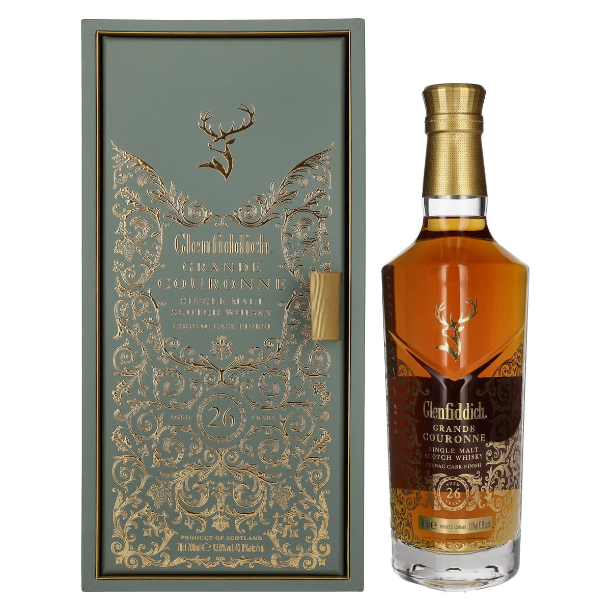 Glenfiddich 26 Years Old GRANDE COURONNE 43,8% Vol. 0,7l in Geschenkbox