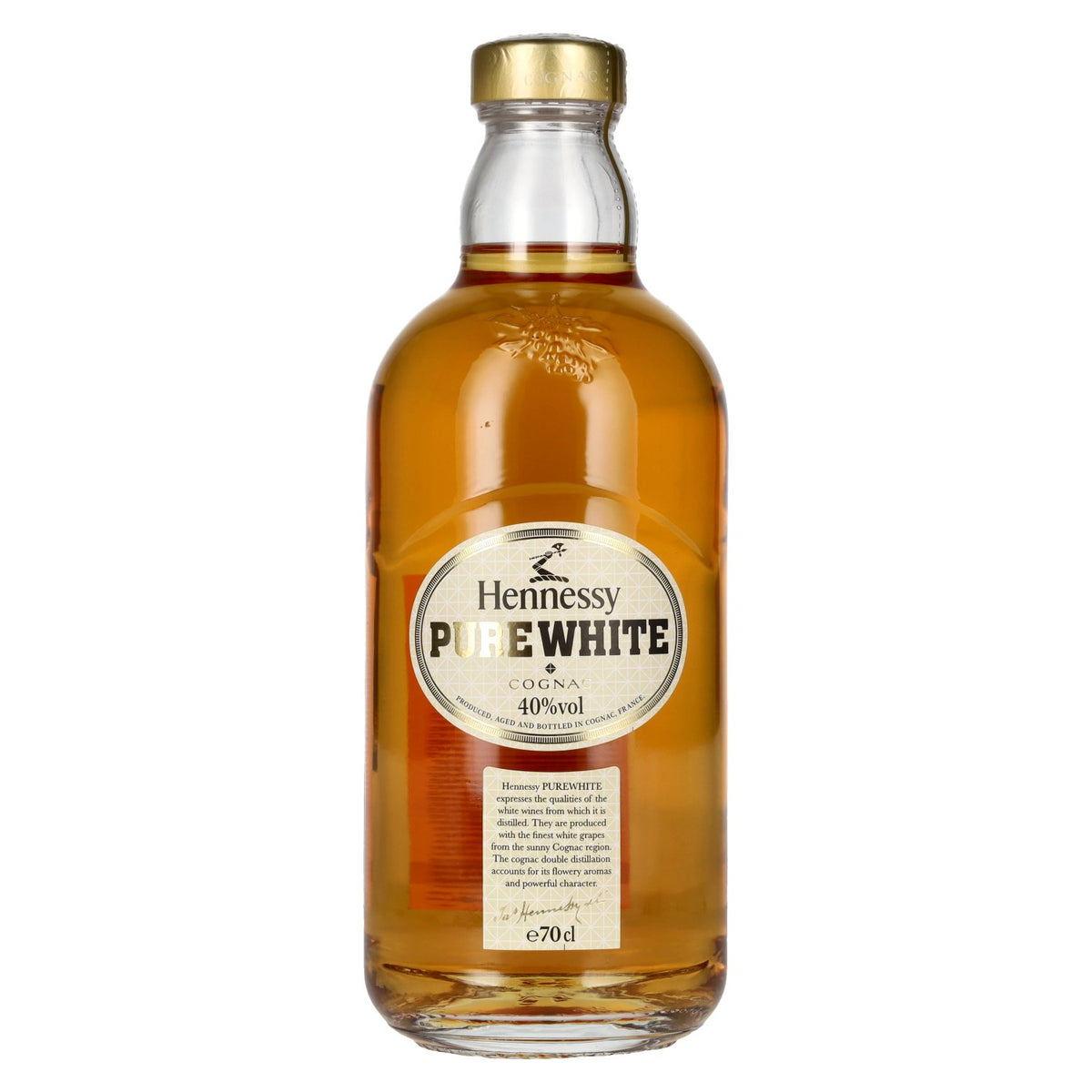 Cognac Hennessy Pure White 40 % vol., 0,7 l