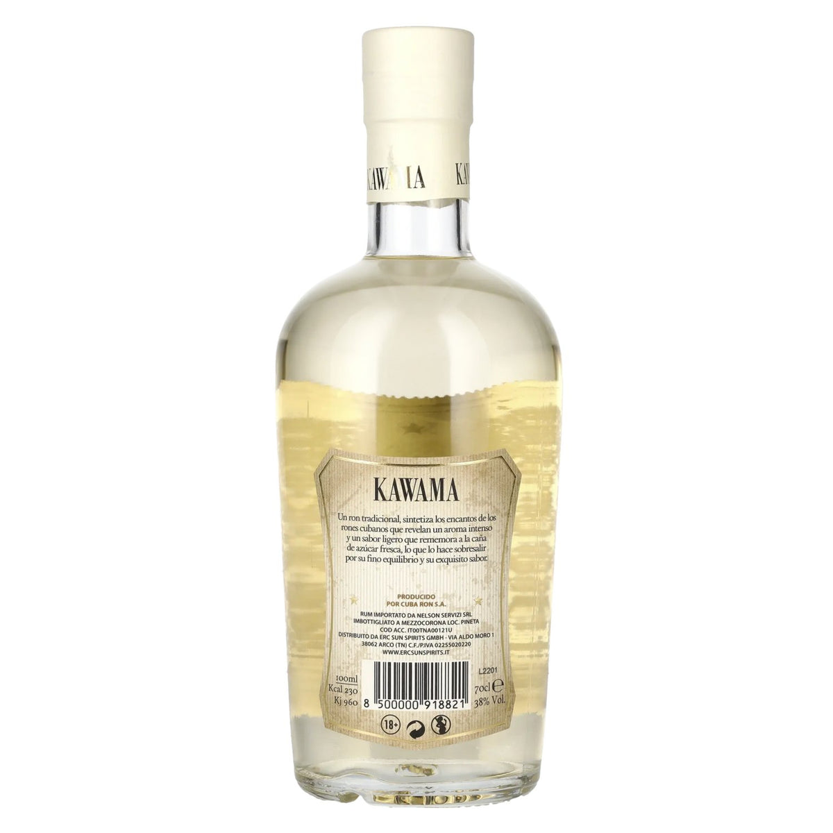 Ron Kawama Carta Blanca 38 % vol., 0,7 l