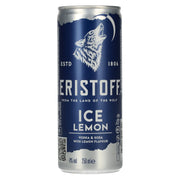 Eristoff Ice Lemon 4 % vol., canette de 0,25 l, consigne