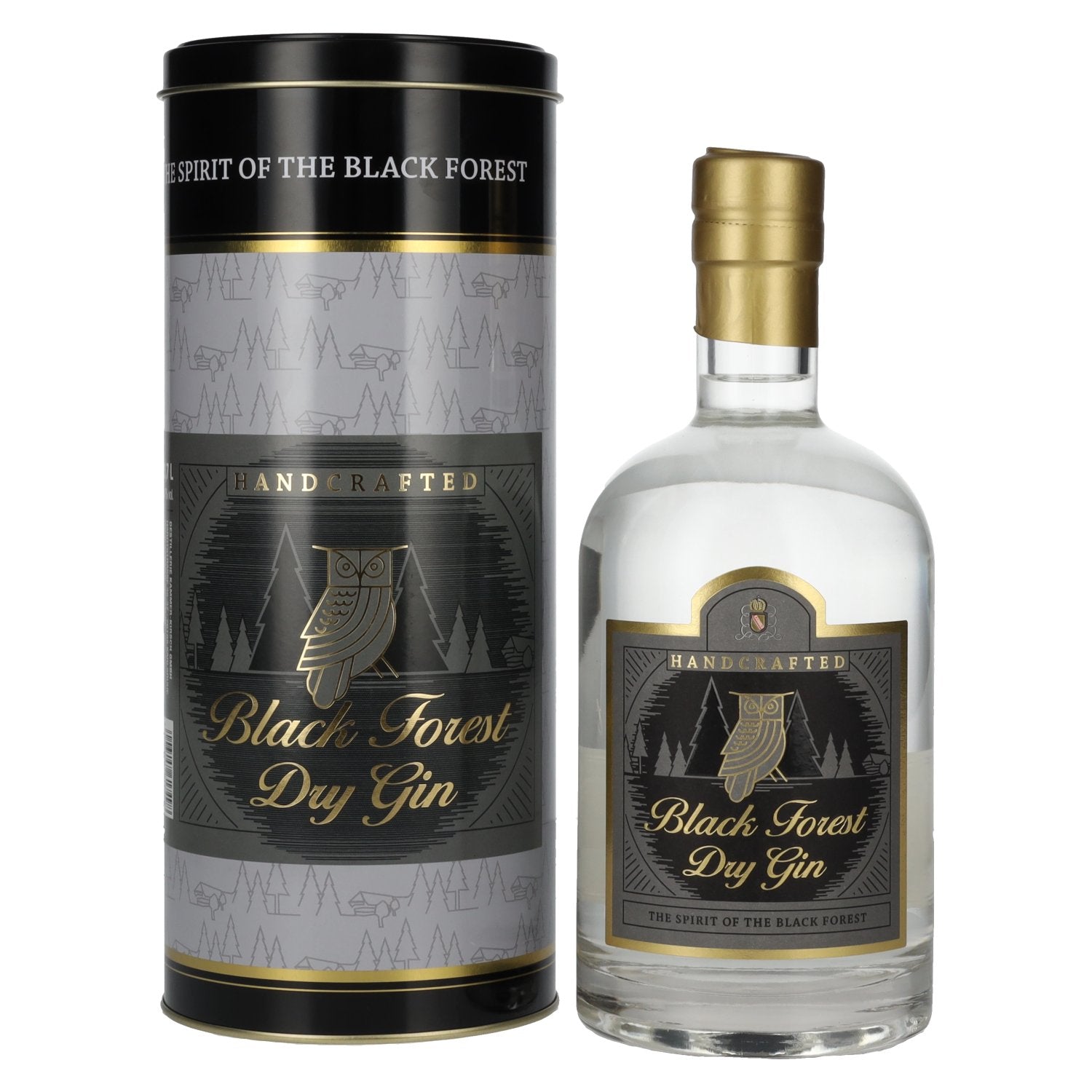 Black Forest Dry Gin 47% Vol. 0,7l in Blikdoos