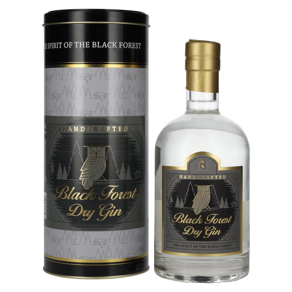 Black Forest Dry Gin 47% Vol. 0,7l in Tinbox