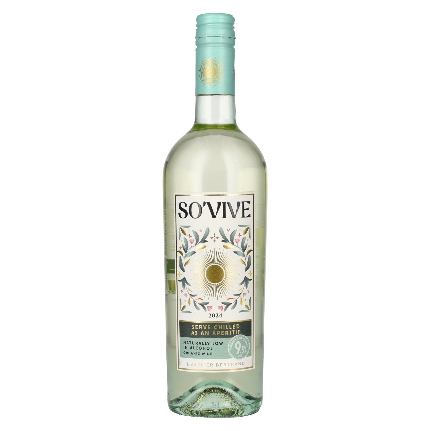 L'Atelier Bertrand SO'VIVE Vin Biologique 2024 9,5% Vol. 0,75l