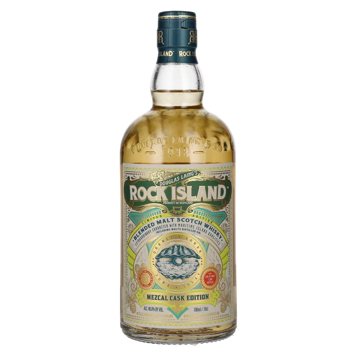 Douglas Laing ROCK ISLAND Mezcal Cask Edition 46,8 % vol. 0,7 l