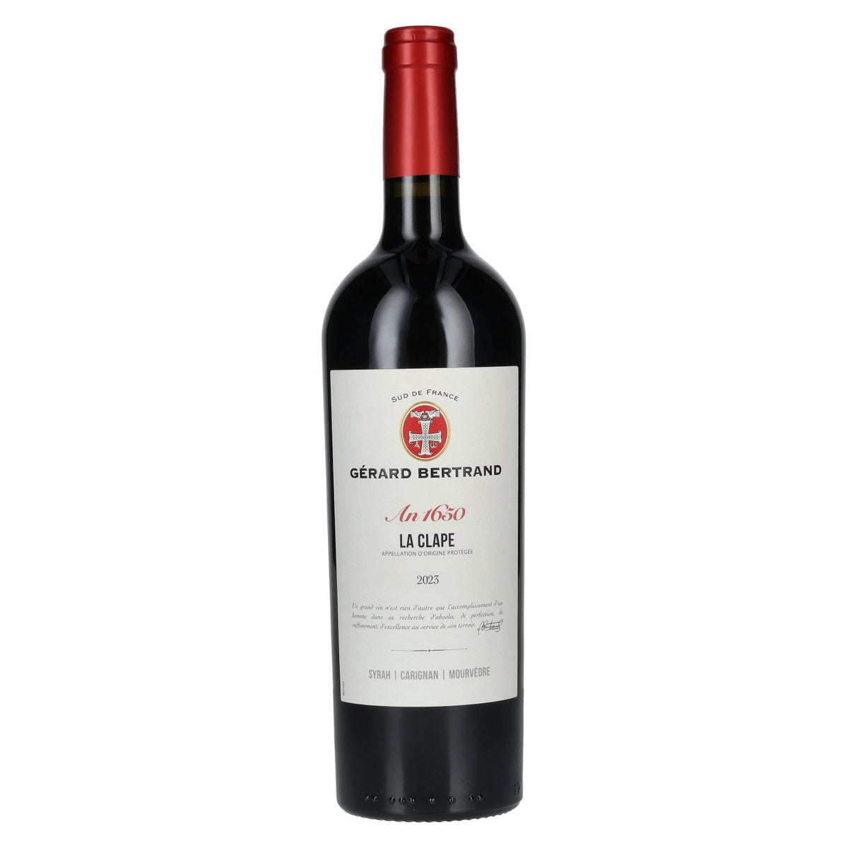 Gérard Bertrand LA CLAPE An1650 2023 14% vol. 0,75 l