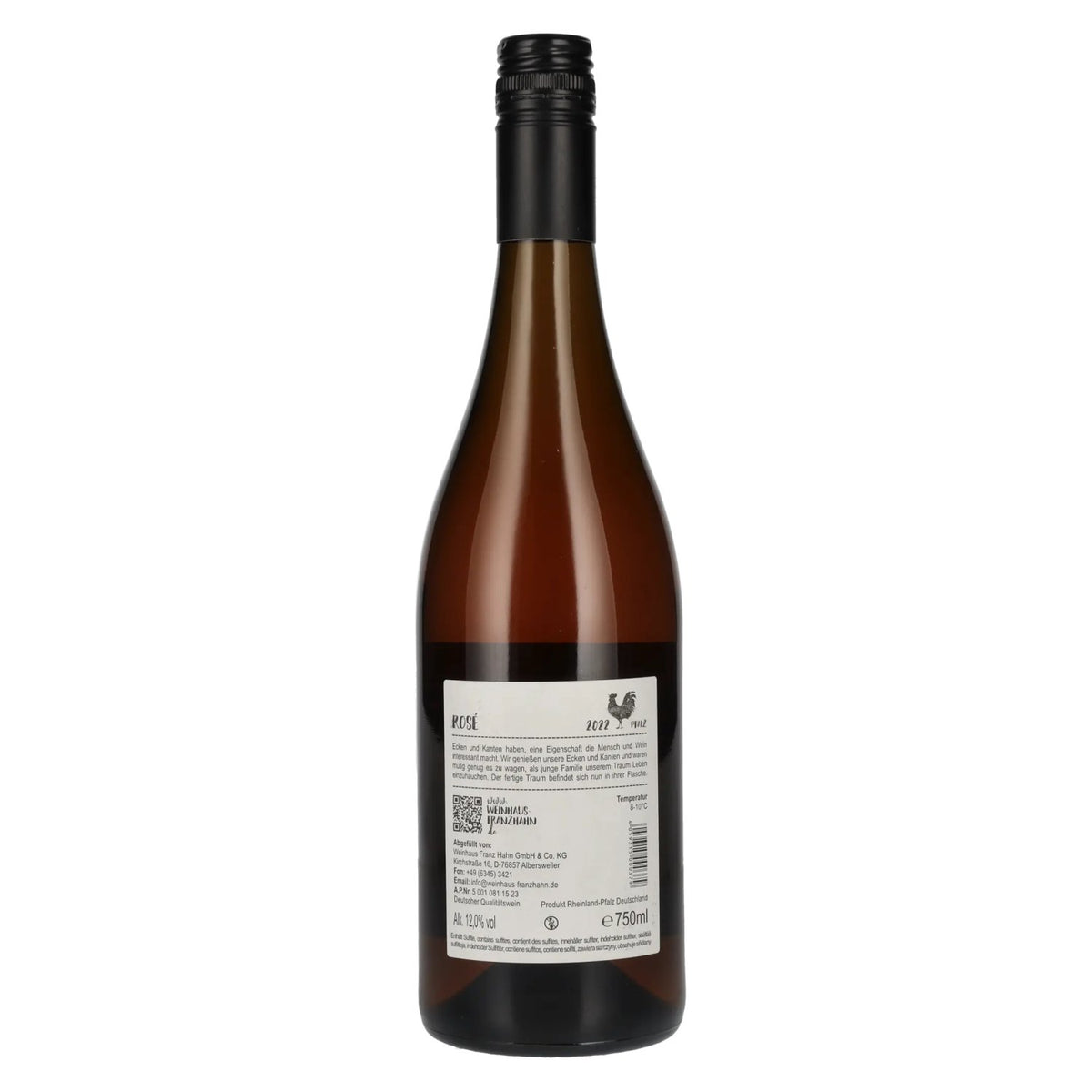 Franz Hahn Rosé 2022 12% vol. 0,75 l