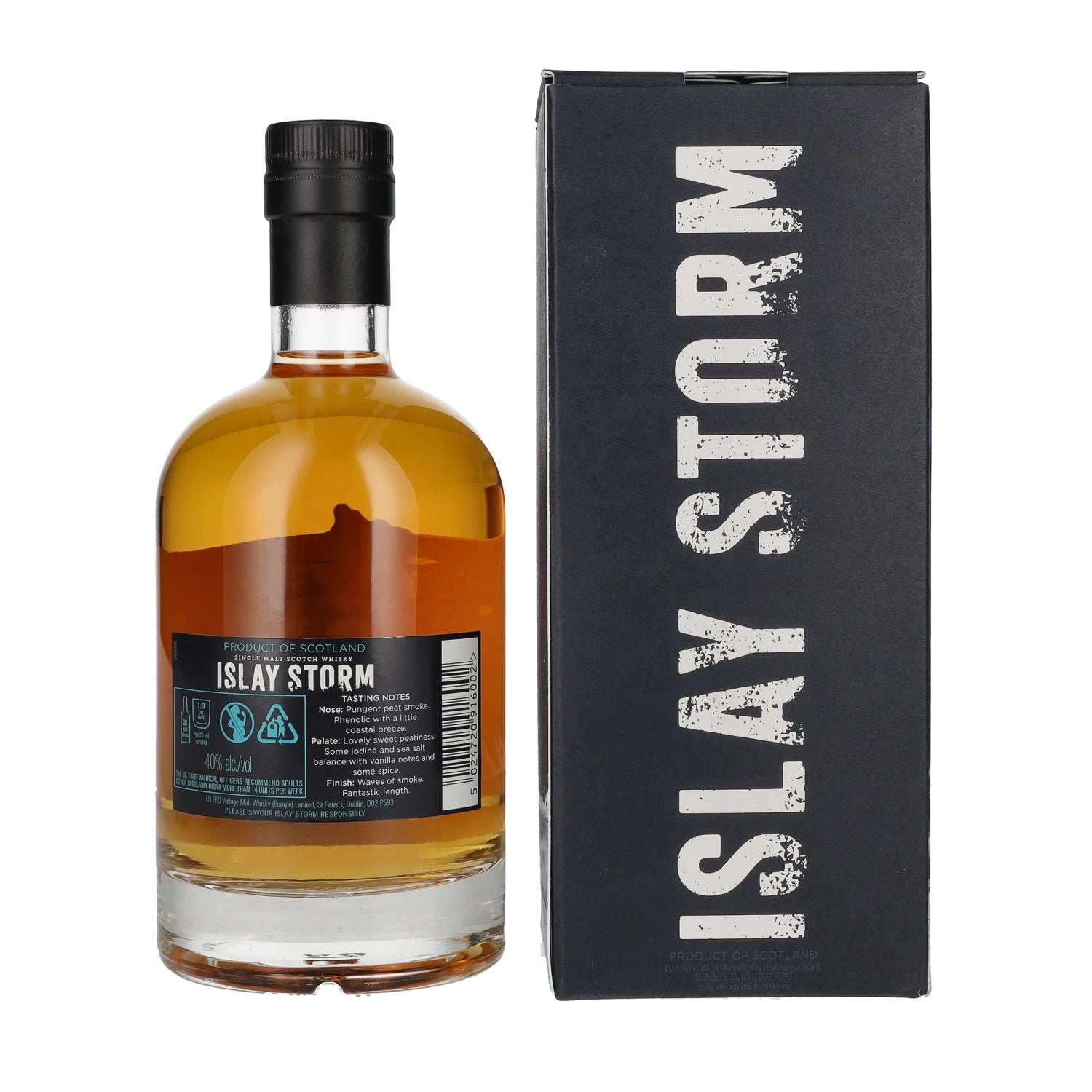Islay Storm Single Malt Scotch Whisky 40% Vol. 0,7l en boîte cadeau