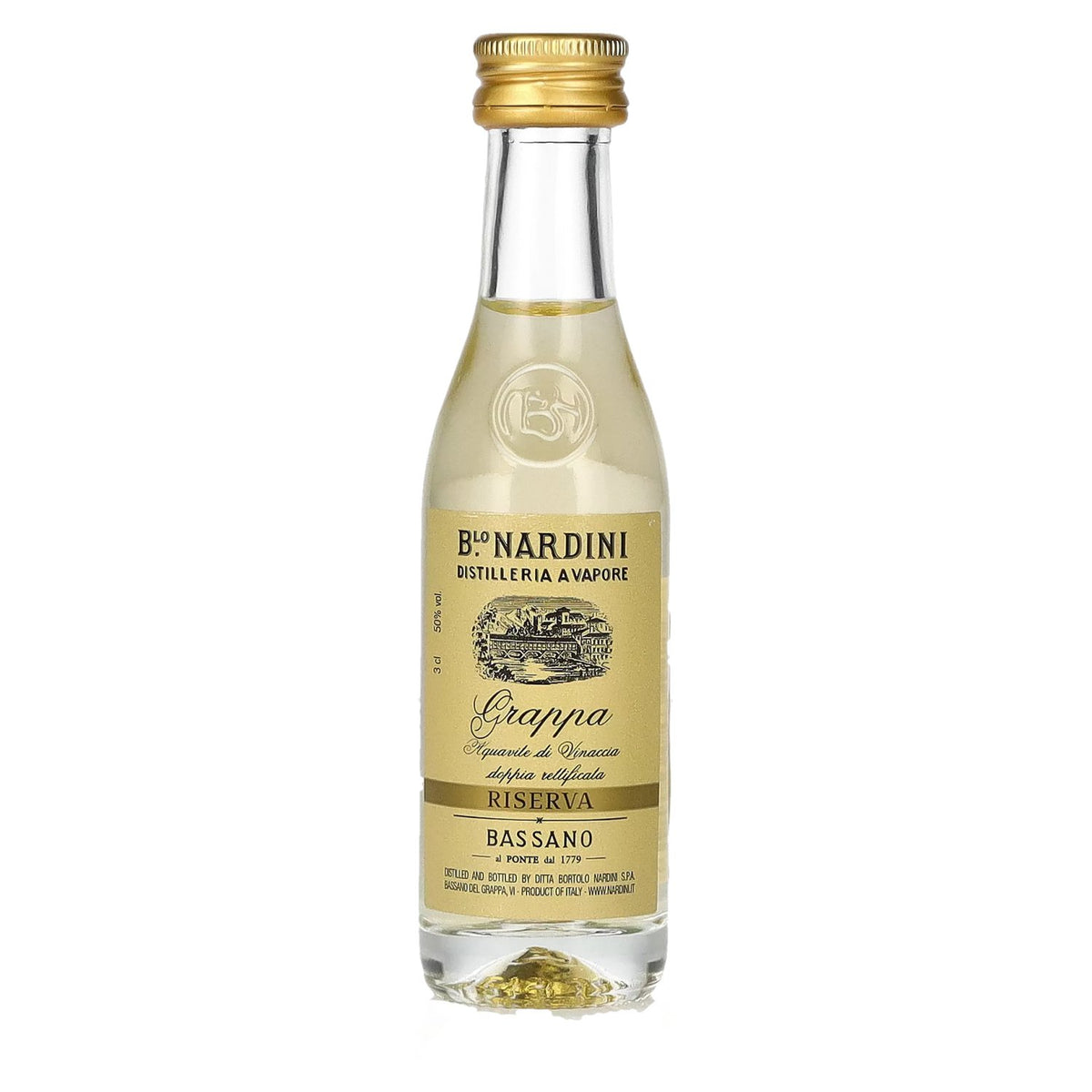 Nardini Grappa Riserva 50% vol. 0,03 l