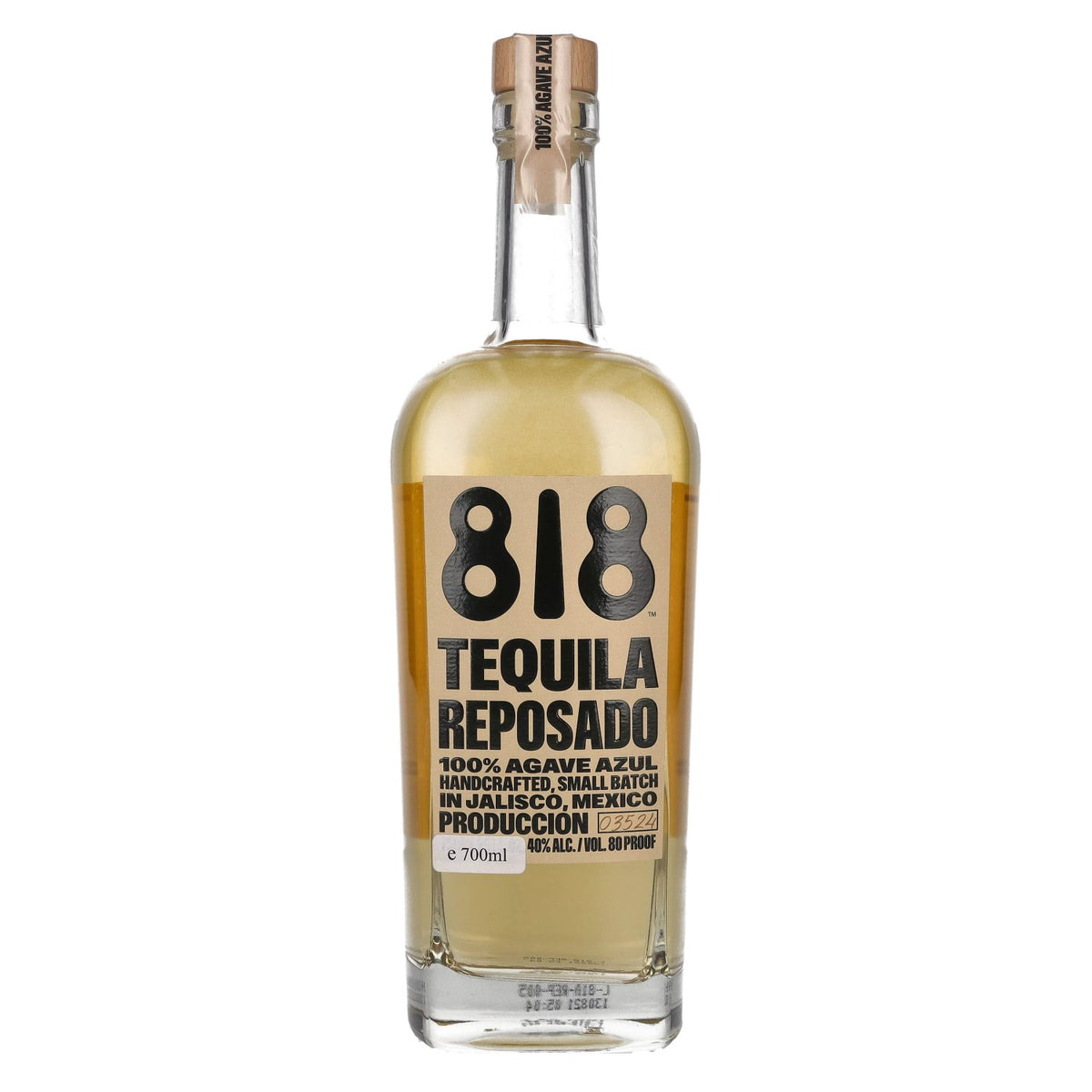 818 Tequila Reposado 100% Agave Azul van Kendall Jenner 40% Vol. 0,7l