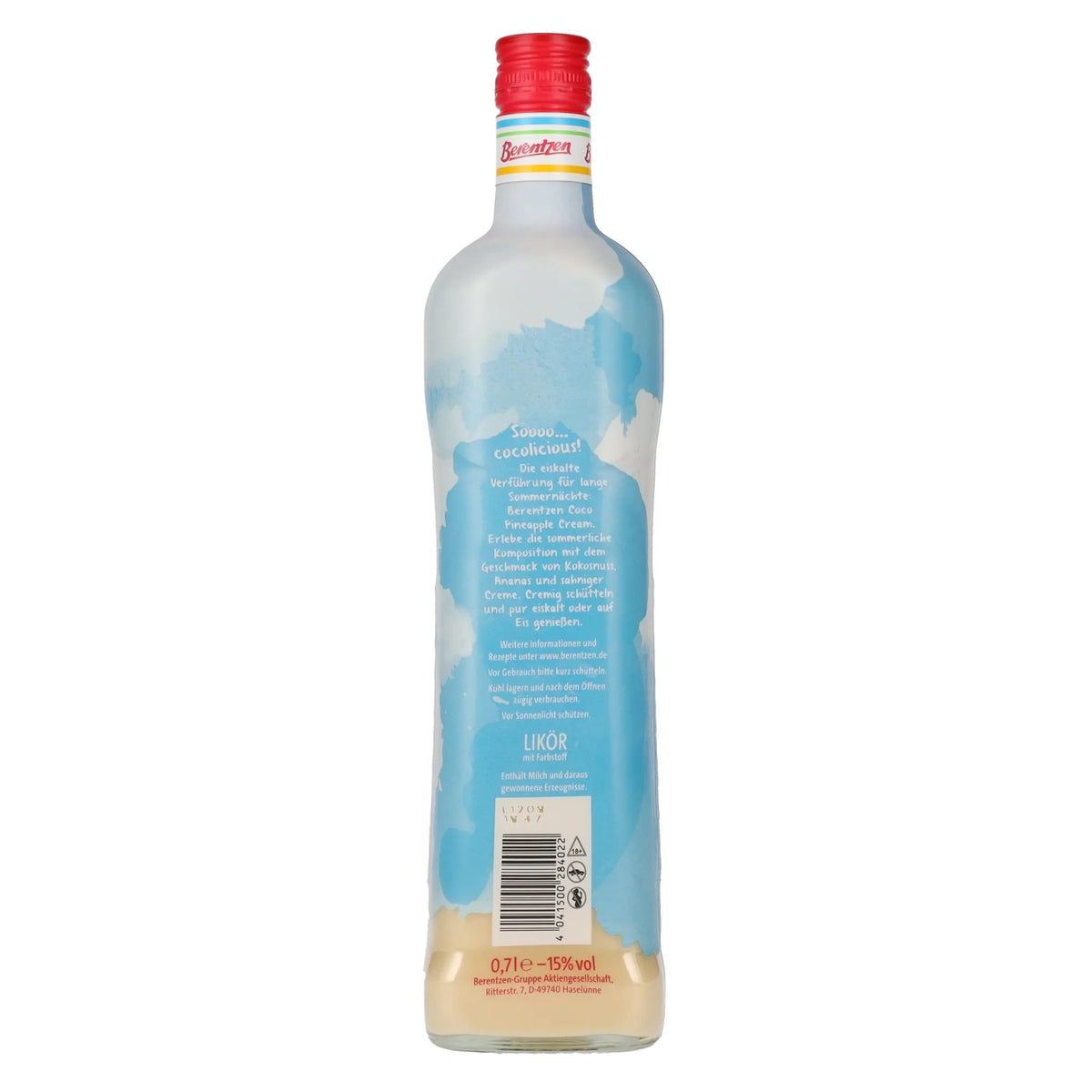 Berentzen Coco Ananas Roomlikeur 15% Vol. 0,7l