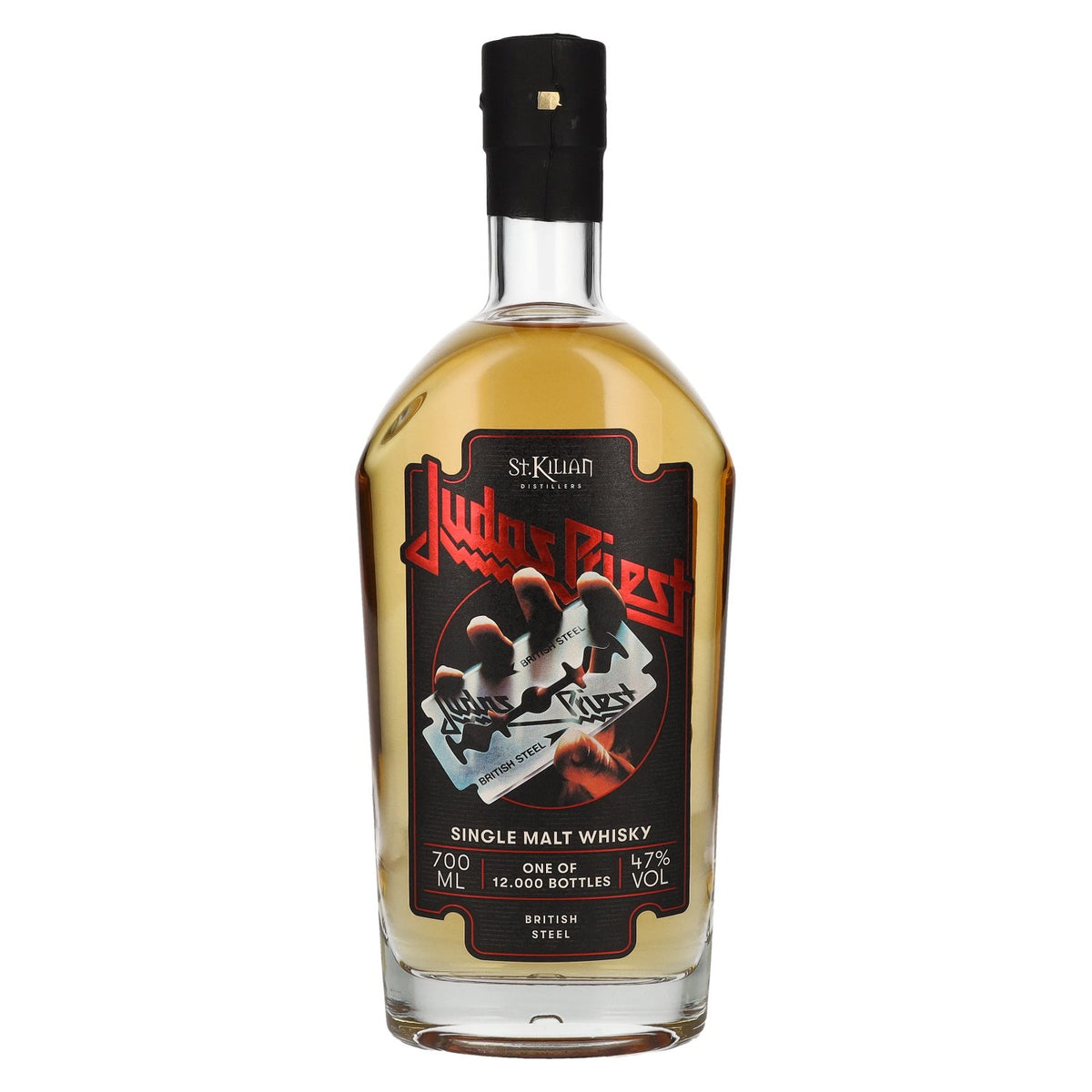 Judas Priest BRITISH STEEL Whisky single malt 47 % vol. 0,7 l