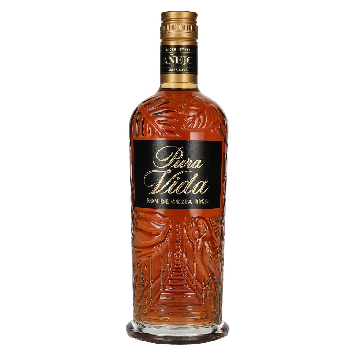 Pura Vida Añejo Single Estate Rum 37.5% ABV 0.7l