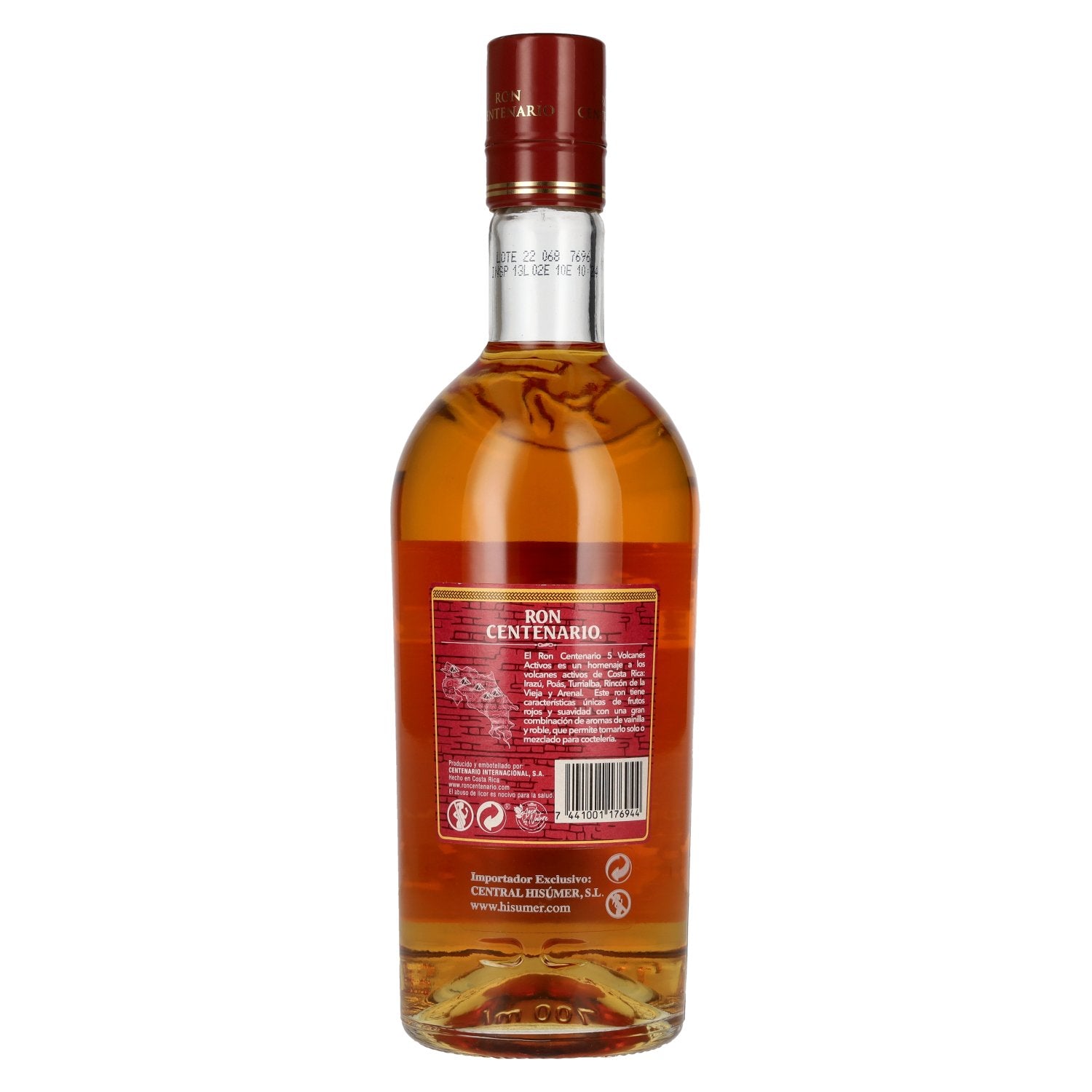 Ron Centenario 5 AÑEJO SELECTO Rhum 40% vol. 0,7l