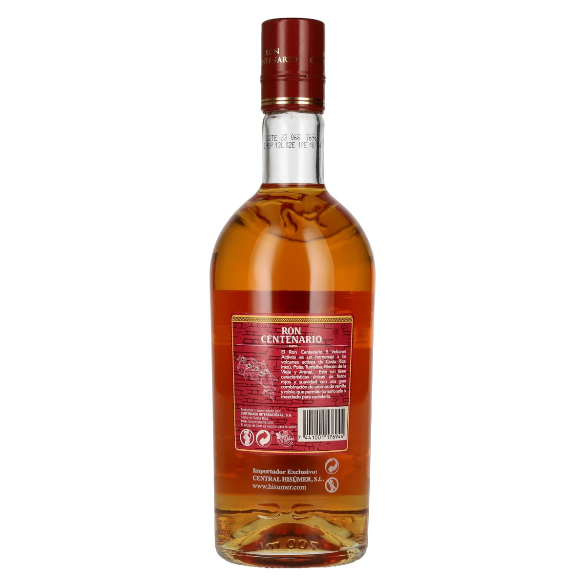 Ron Centenario 5 AÑEJO SELECTO Rum 40% Vol. 0,7l