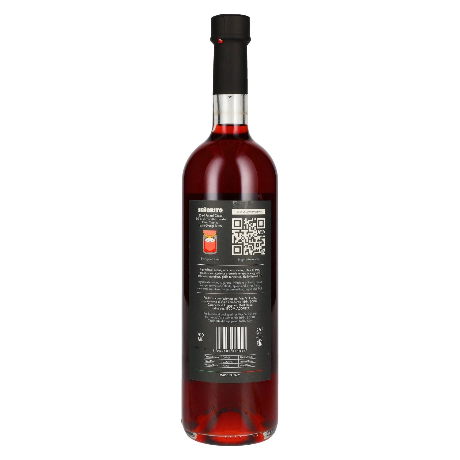 Fusetti Cacao 25% Vol. 0,7l